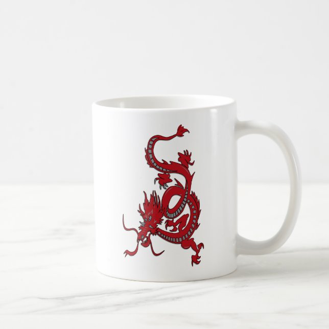 Red Dragon - Year of the Dragon Coffee Mug (Right)