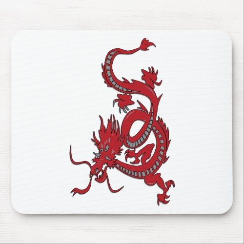 Red Dragon _ Year of the Dragon Mouse Pad