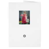 Red Dress Pin Up Cards (Back)