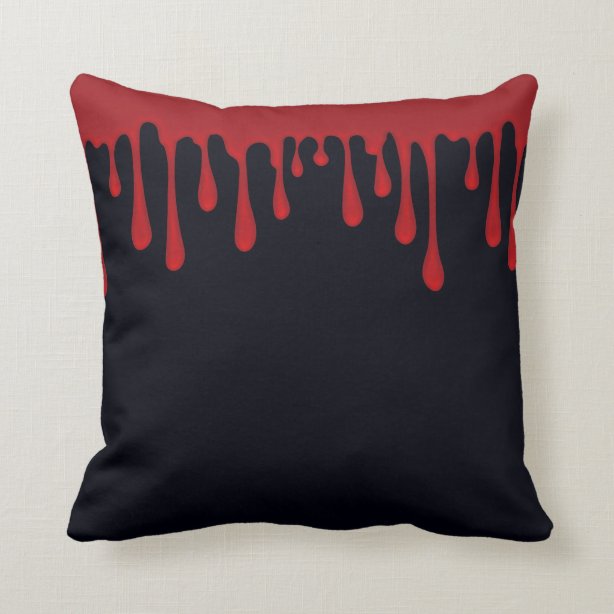Bloody Decorative & Throw Pillows Zazzle