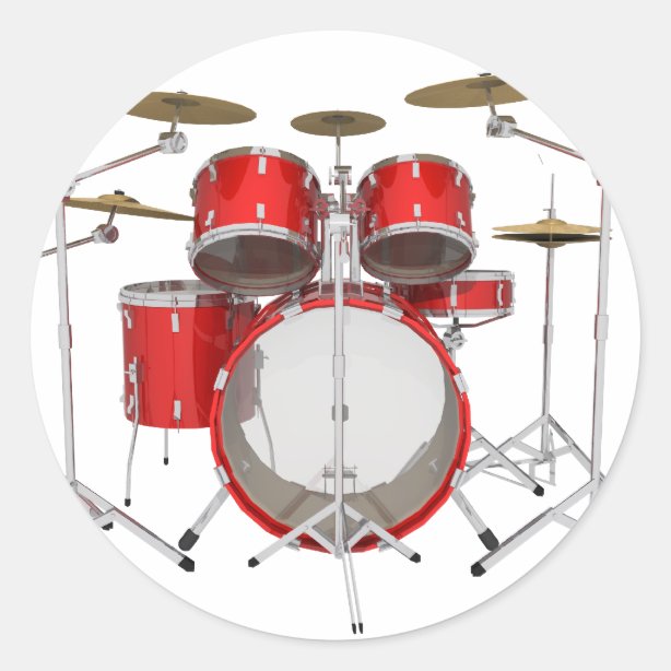 Drums Stickers Zazzle