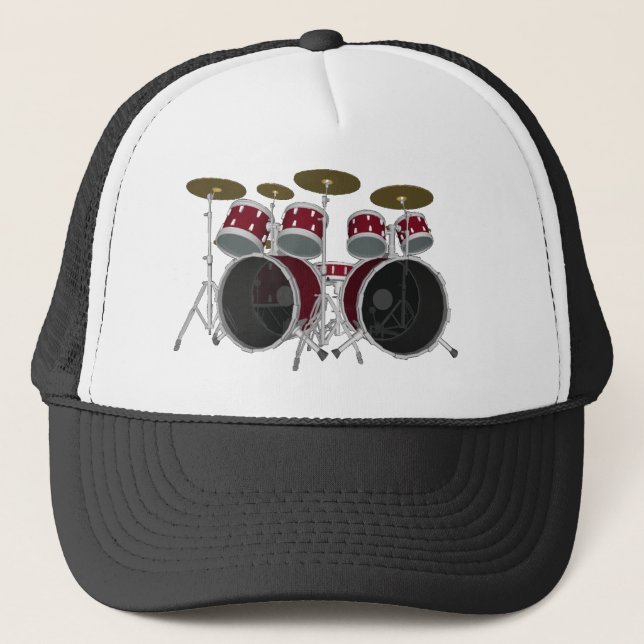 Red Drum Kit - Trucker Hat #2 (Front)