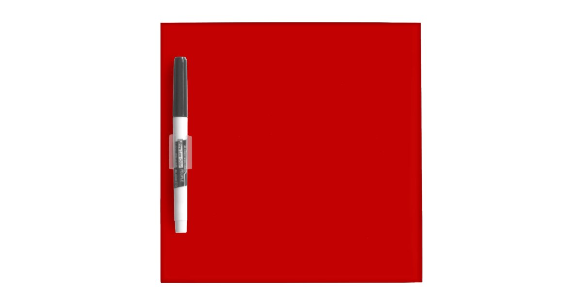 Red Dry Erase Board | Zazzle