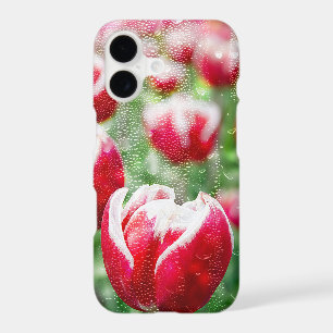 red Dutch tulips iPhone 17 Case