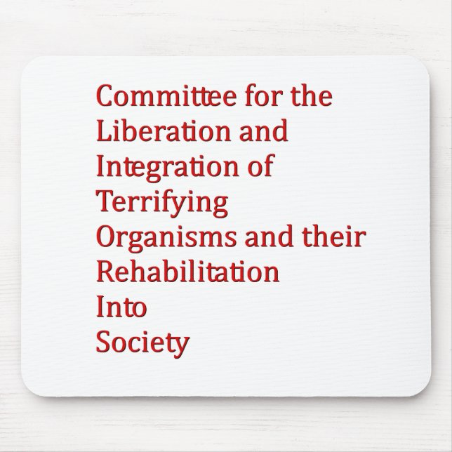 Red Dwarf Mouse Pad (Front)