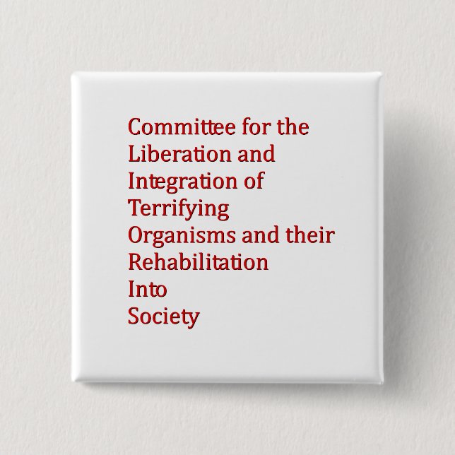 Red Dwarf Pinback Button (Front)