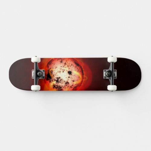 Red Dwarf Star Orbited By A Hypothetical Exoplanet Skateboard