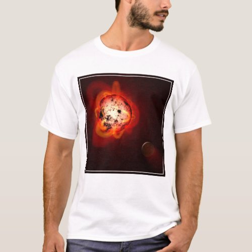 Red Dwarf Star Orbited By A Hypothetical Exoplanet T_Shirt