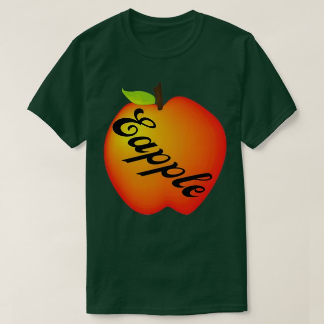 Red eapple Eapple Eapple 2 T-Shirt (Design Front)