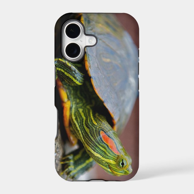 Red-eared Slider Side View Iphone Case (Back)