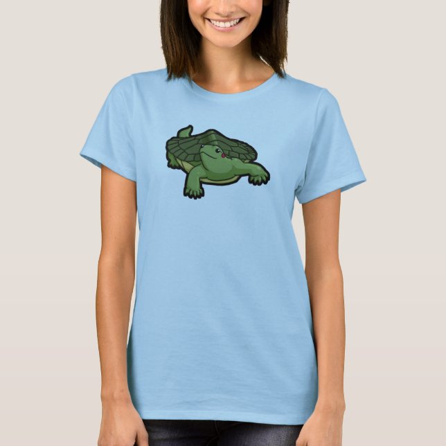 Red Eared Slider T-Shirt (Front)