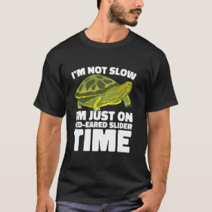 Red Eared Turtle Red Eared Tortoise Red Eared Slid T-Shirt