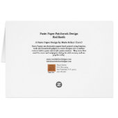 Red Earth Cards (Back Horizontal)