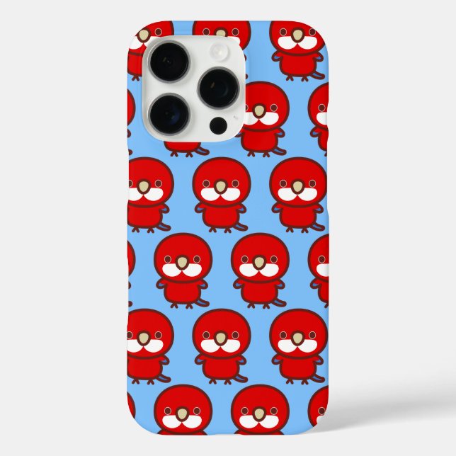 Red Eastern rosella Case-Mate iPhone Case (Back)
