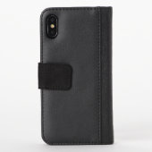Red Eft iPhone X Wallet Case (Back)