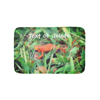 Red Eft Orange Salamander Nature 1 Bath Mat