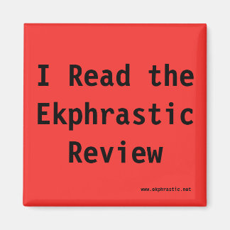 red ekphrastic magnet