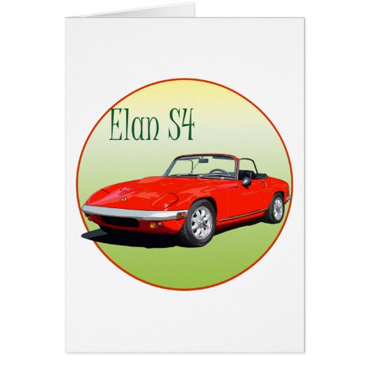 Red Elan S4 Cards (Front)