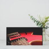 Red Electric Guitar (Standing Front)