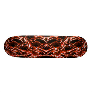 Red Electric Skateboard Deck