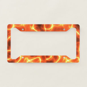 Red Electricity - Number Plate Frame