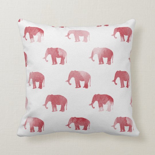 elephant print pillow