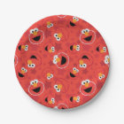 Red Elmo Faces Pattern