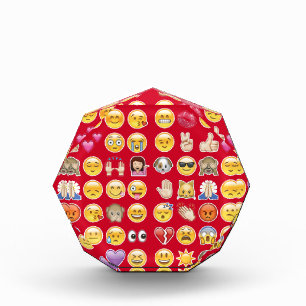 red emoji award