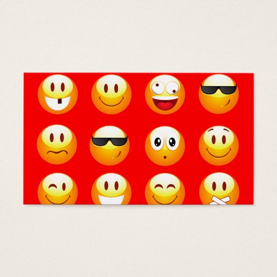 red emojis