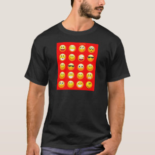 red emojis T-Shirt