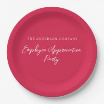 Red Employee Appreciation Event