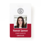 Red | Employee Photo ID Company Security