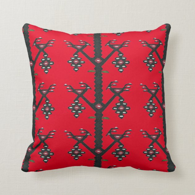 throw pillows made from rugs