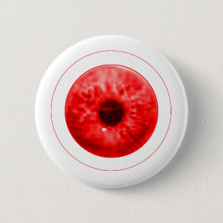 Red Eye Eyeball jGibney The MUSEUM Artist Serie Button