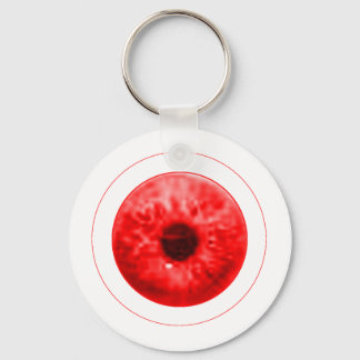Red Eye Eyeball jGibney The MUSEUM Artist Serie Keychain
