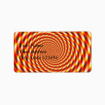 Red Eye - Fractal Label