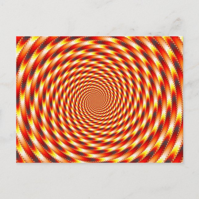 Red Eye - Fractal Postcard (Front)