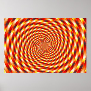 Red Eye - Fractal Poster