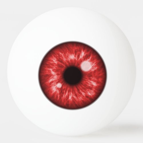 Red Eye Funny Ping Pong Ball