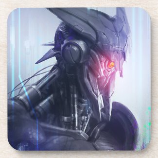 Red-Eye: Menacing Sci-Fi Dystopian Assasin Droid