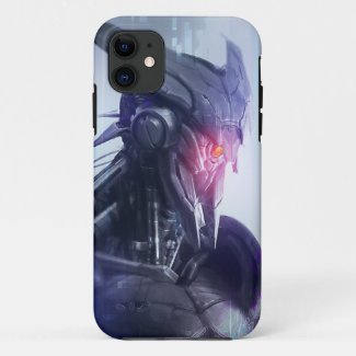 Red-Eye: Menacing Sci-Fi Dystopian Assasin Droid 