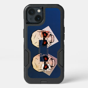 Red eye skull and... iPhone 13 case