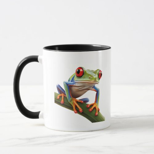 Red_eye tree frog Costa Rica Mug