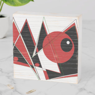 Red Eye Watching Wooden Box