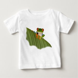 Red Eyed Gaudí Frog Baby T-shirt