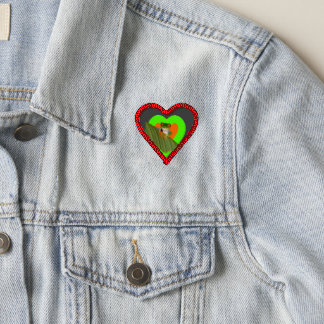 Red Eyed Gaudy Frog Cust. BG Color Patch