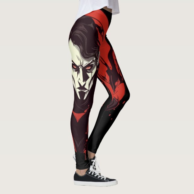 Red-Eyed Horror Leggings (Right)