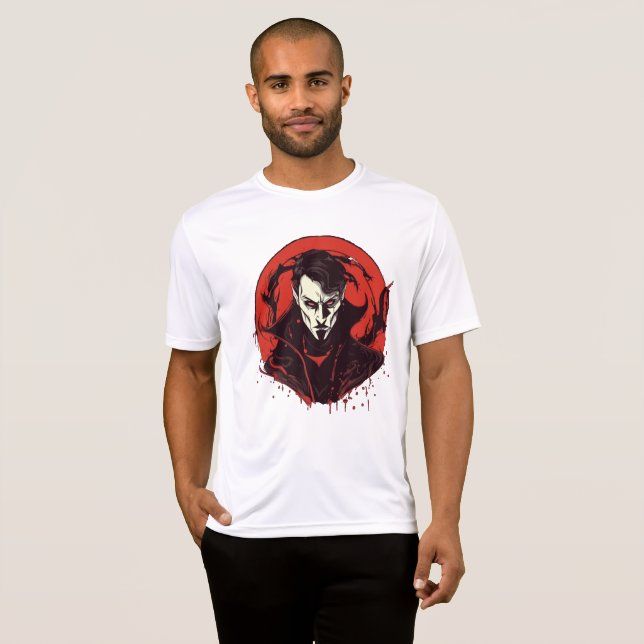 Red-Eyed Horror T-Shirt (Front Full)