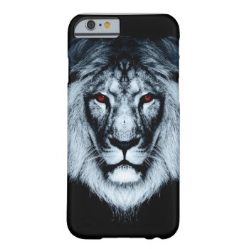 Red Eyed Lion Iphone 6 Case by iroccamaro9 at Zazzle