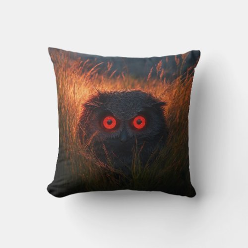 Red_Eyed Owl Pillow